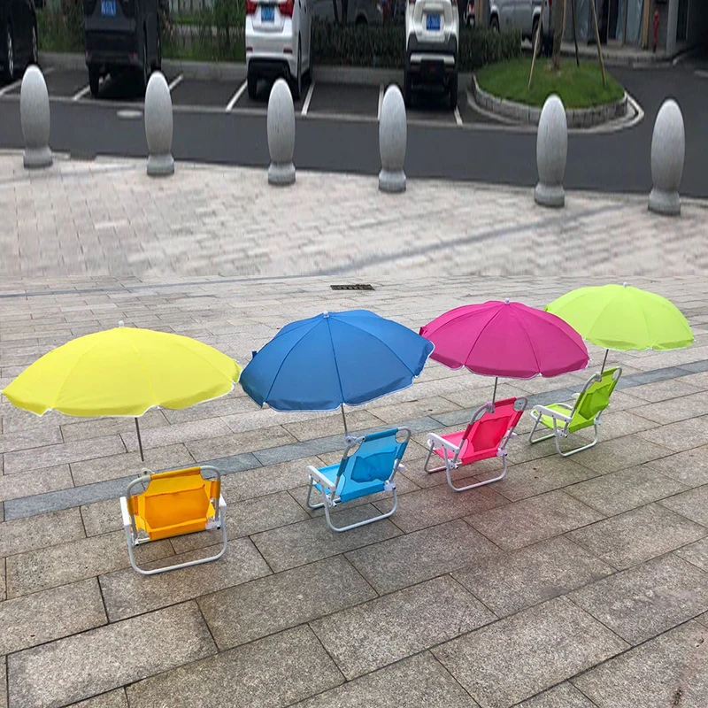 en Ucuz Plaj Sandalyeleri Ve şemsiye Açık Plaj Katlanır çok Fonksiyonlu Taşınabilir şezlong çocuklar Için ALS88