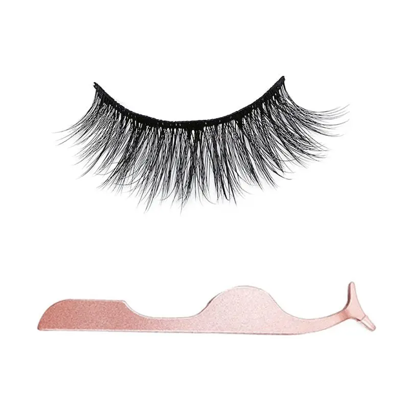 

1 Pair Magnetic Eyelashes with Magnetic Eyeliner and Tweezer Set Makeup Tool GXMC