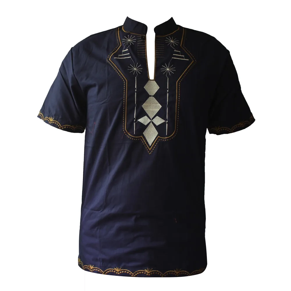 Футболка в африканском стиле Пакистанская сари с вышивкой одежда короткий