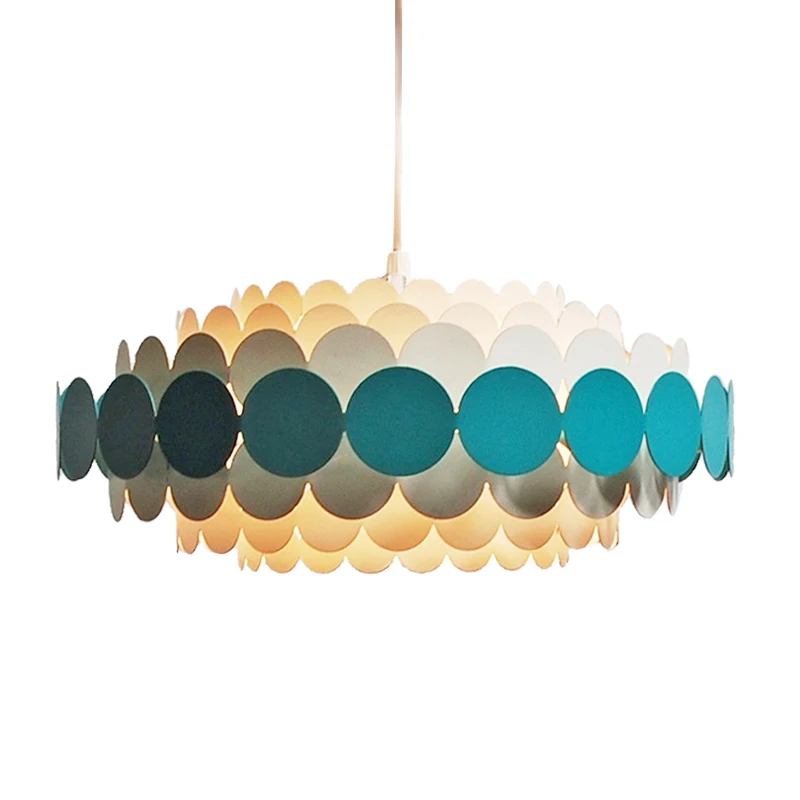 

Modern Led Pendant Lights Dining Room Bedroom Pendant lamp Nordic Creative Metal Hanging lamps Home Decor Round light fixtures