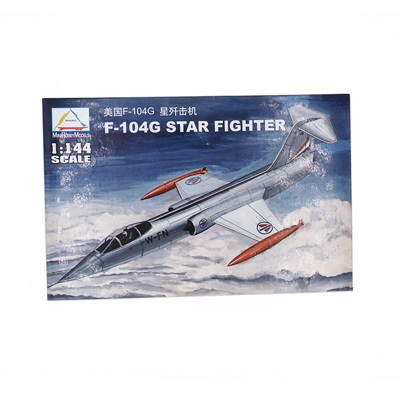2019 Новый 1/144 весы майнкрафт модель нам F-104 Звездный Истребитель здания комплект