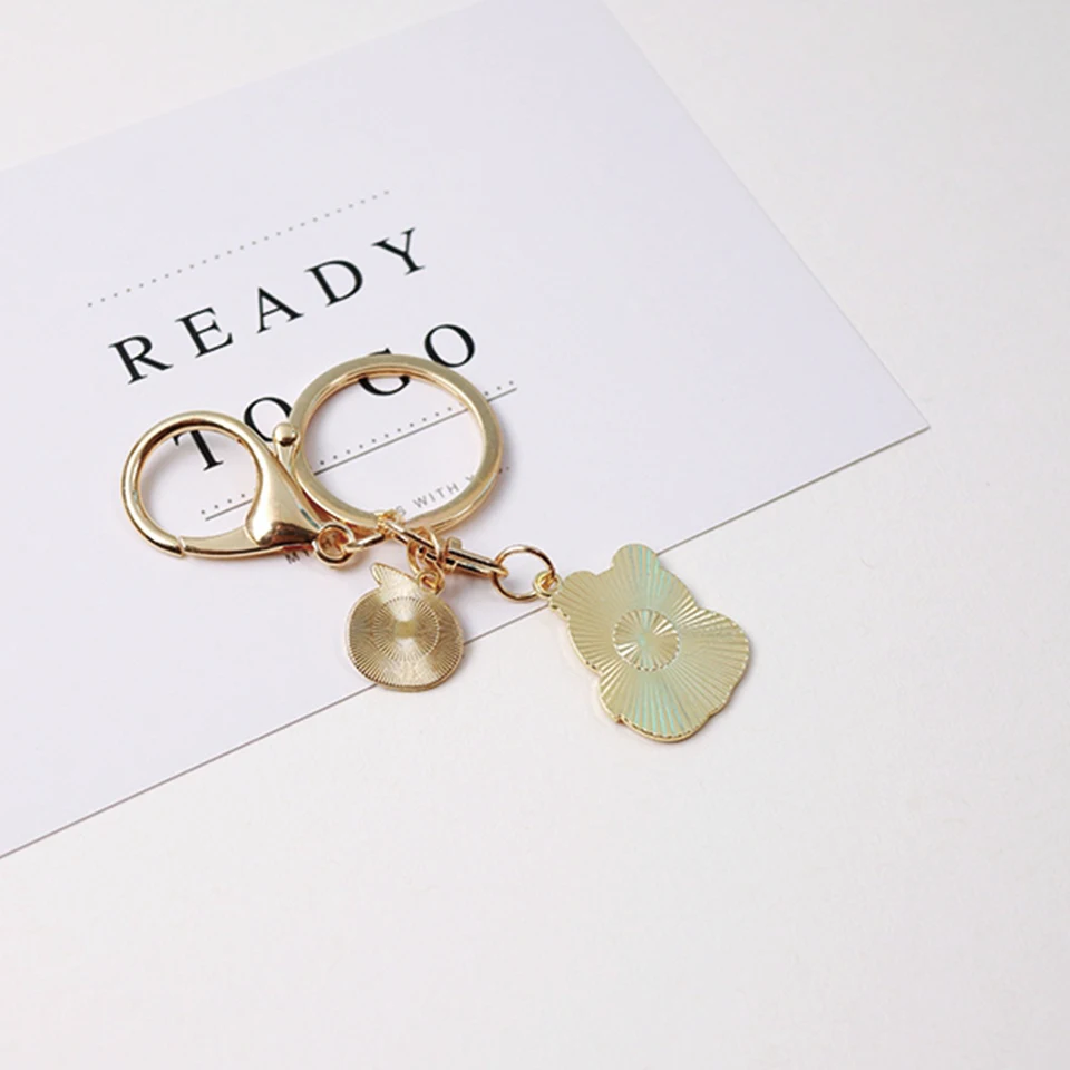 Милый брелок на удачу с тигром для мужчин и женщин ключей сумка рюкзак подвеска