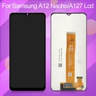 Оригинальный дисплей A127 6,5 дюйма для Samsung Galaxy A12 Nacho, ЖК-дисплей с сенсорным экраном, дигитайзер A127M A127U A127F в сборе с инструментами