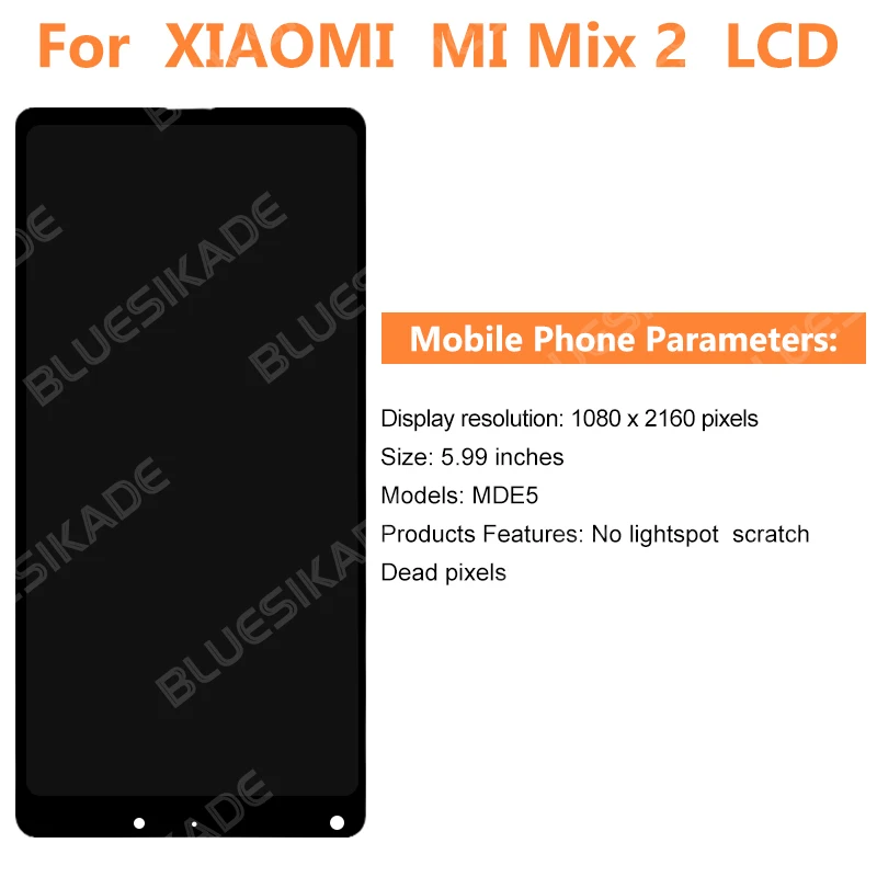 5 99 &quotОригинальный ЖК-дисплей для Xiaomi Mi Mix 2 сенсорный экран дигитайзер Evo в сборе