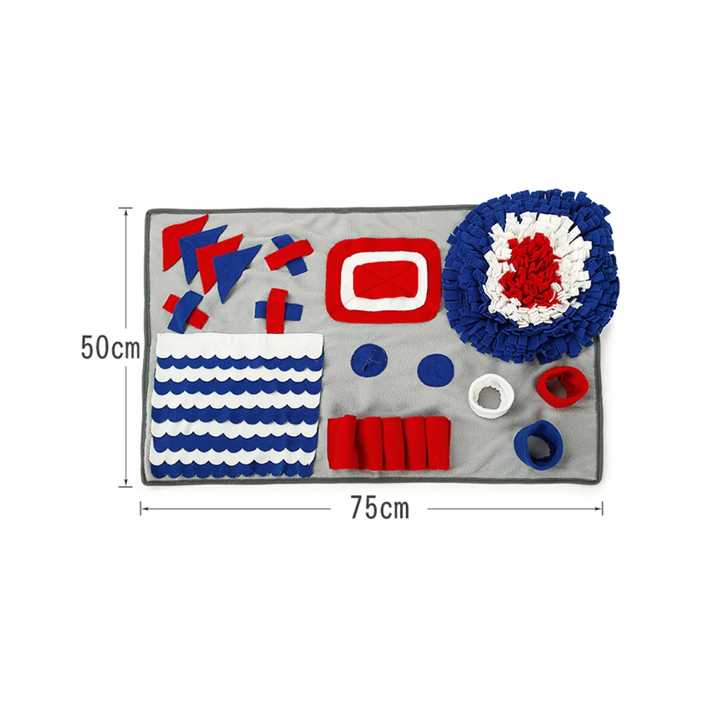 

Snuffle Mat,Feeding Mat for Small Large Dogs,Pet Puzzle Toys Durable Interactive Encourages Natural Foraging Skills