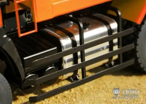 LESU RC 1/14 весы HN 6x6 гидравлический самосвал с радио двигатель ESC картина светильник
