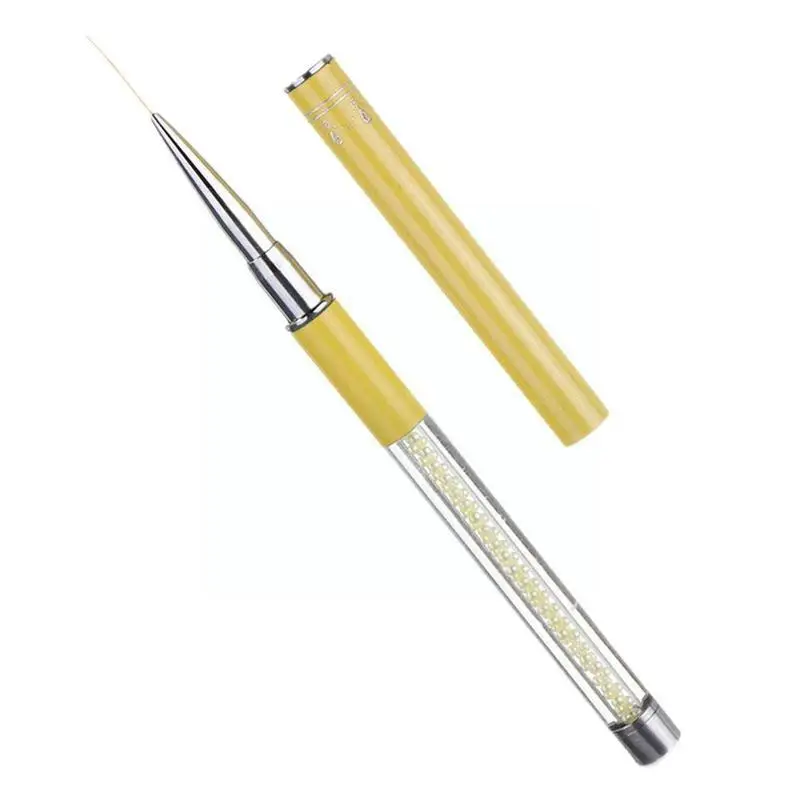 

1Pc Nails Art Painting Pens Nail Soft Slender Art UV Gel Brush Art Art Salon DIY Home Nail Drawing Brush Use Tools Accessor I0G2
