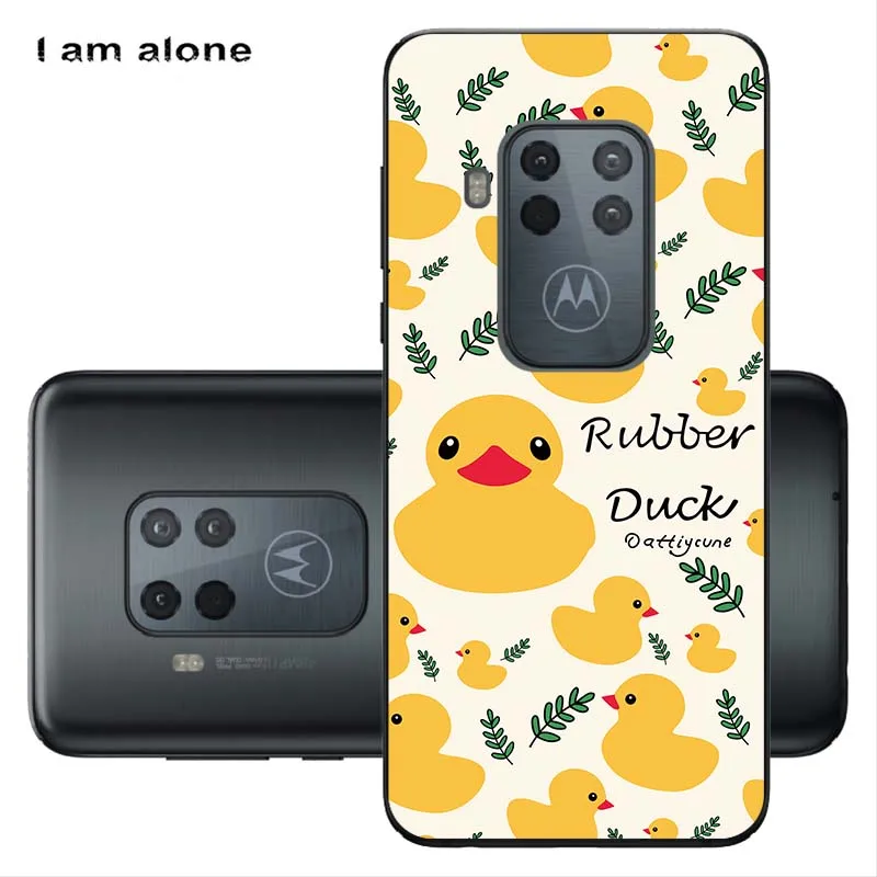 Чехлы для телефонов Motorola One Pro Zoom/One power мягкие сумки из ТПУ мобильный мультфильм Печатный чехол для Moto One Pro