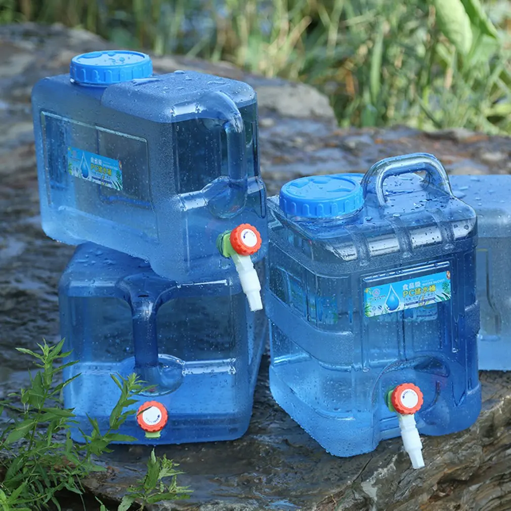 Сумка для воды из поликарбоната емкость 5 л с краном дома и улицы | Спорт