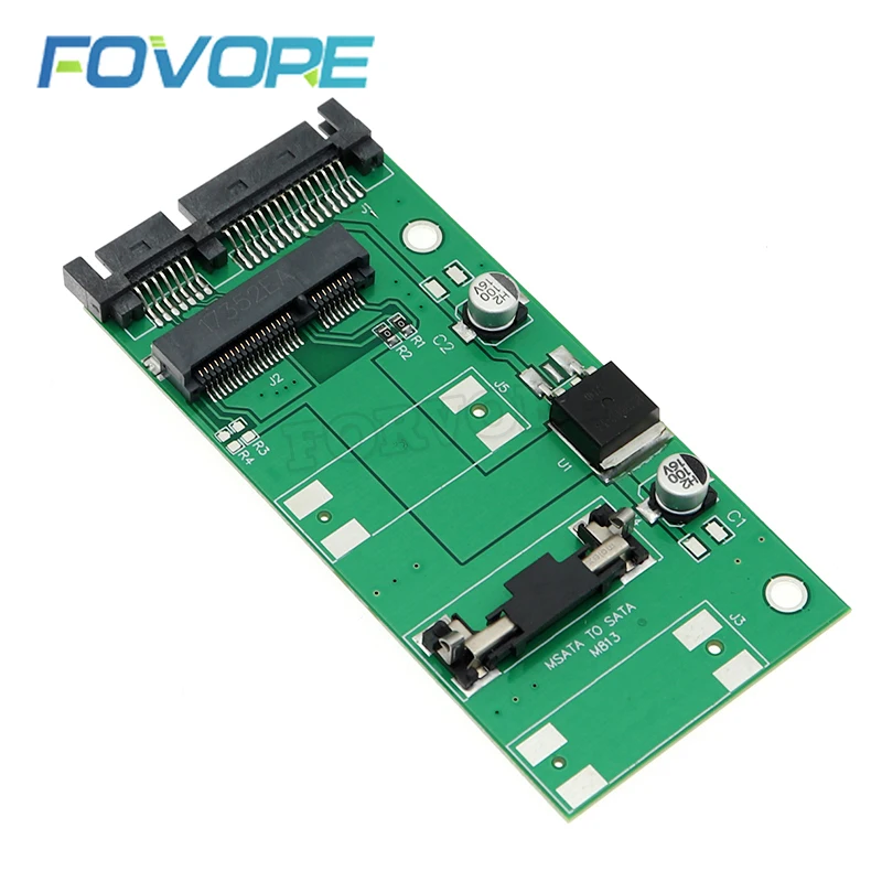 2017 Новый mSATA SATA адаптер mini PCI E до 2 5 &quotSATA II SSD HDD 22 Pin жесткий диск конвертер|msata to