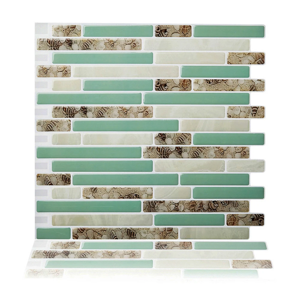 (Корабль из США) пилинг и палка плитки для стен 10 5 ''x 10'' кухня Backsplash плитка
