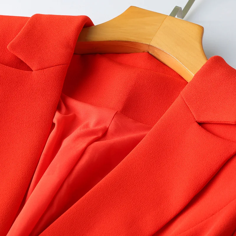 Брендовые модные Подиумные Дизайнерские офисные женские брюки комплект из 2