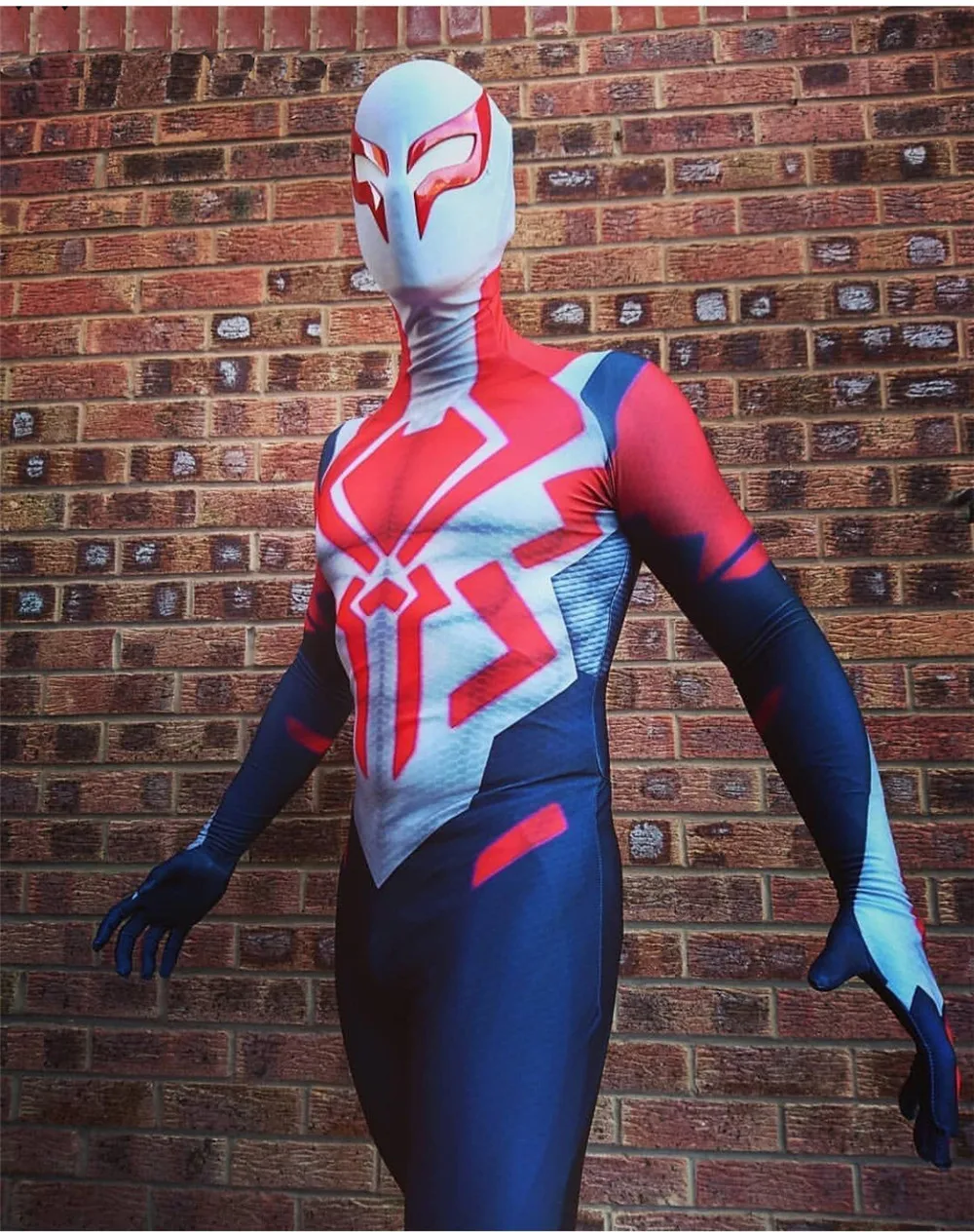 2099 Мигель О 'Хара паук косплей супер герой костюмы паука полный тело зентай костюм взрослый человек паук комбинезон Комбинезоны