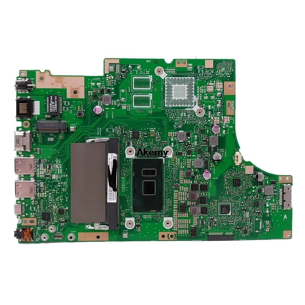 Новая материнская плата Akemy TP501UAK для ASUS TP501U TP501UA TP501UQ TP501UAM TP501UJ ноутбука 4GB-RAM I7-7500U
