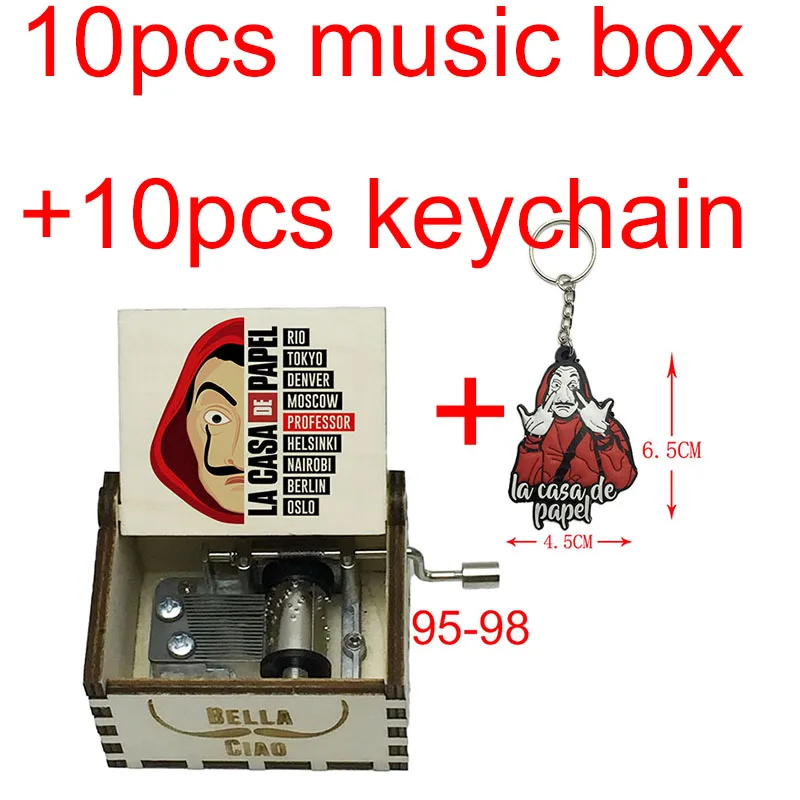 10 шт. бумажный домик бумажная музыкальная шкатулка рождественский подарок на