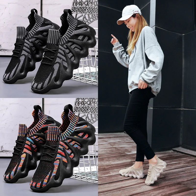

Women's Shoes 2021 NewWomen's Shoes Breathable Fashion Octopus Thick Bottom Coconut Shoes Comfortable Sneakers02