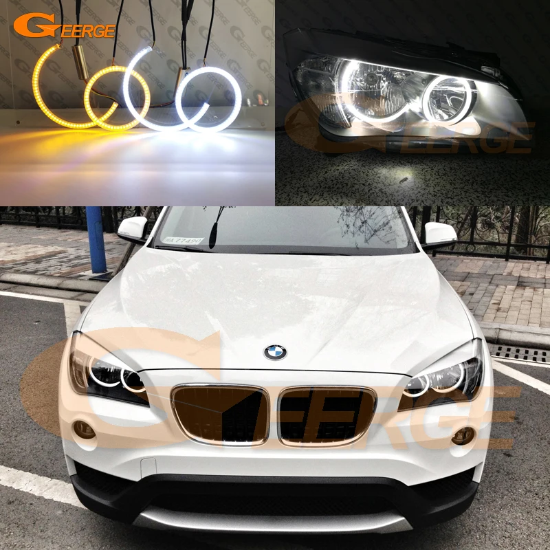 Ультра яркий двойной цвет переключение Дневной светильник сигнал поворота SMD