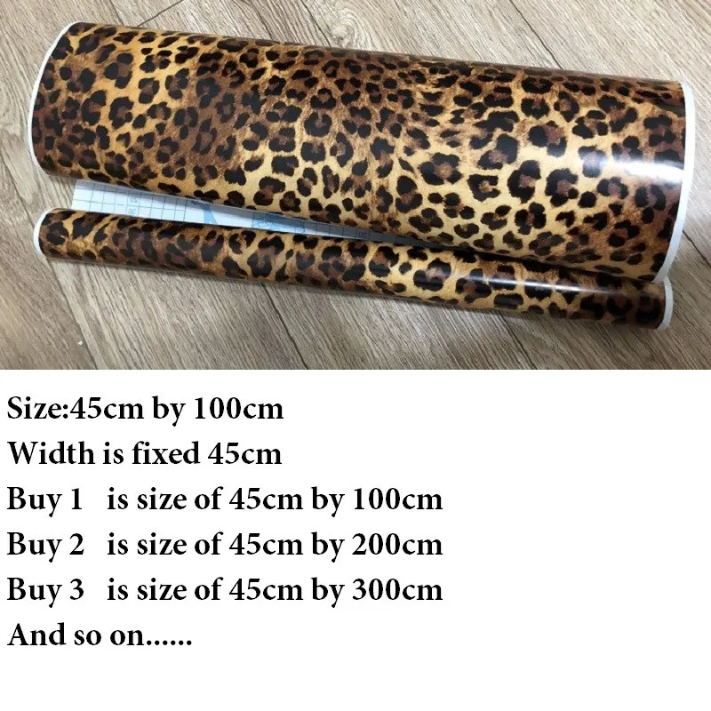 (Леопардовый принт) виниловая настенная бумага в рулоне панорамная фотобумага