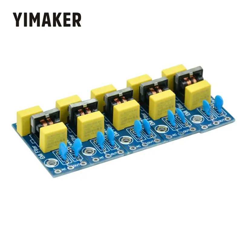Печатная плата YIMAKER 5 шт. фильтры электромагнитных помех (EMI фильтр)|board|board boardboard pcb