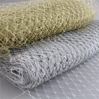 23 см Ширина клетка русский вуали отделка сетка ткань для шляпа свадьбная шляпа сетки Сделай Сам DIY бигуди для волос аксессуары для девочек из сетчатой ткани, или фетровая шляпка шерстяная ремесло