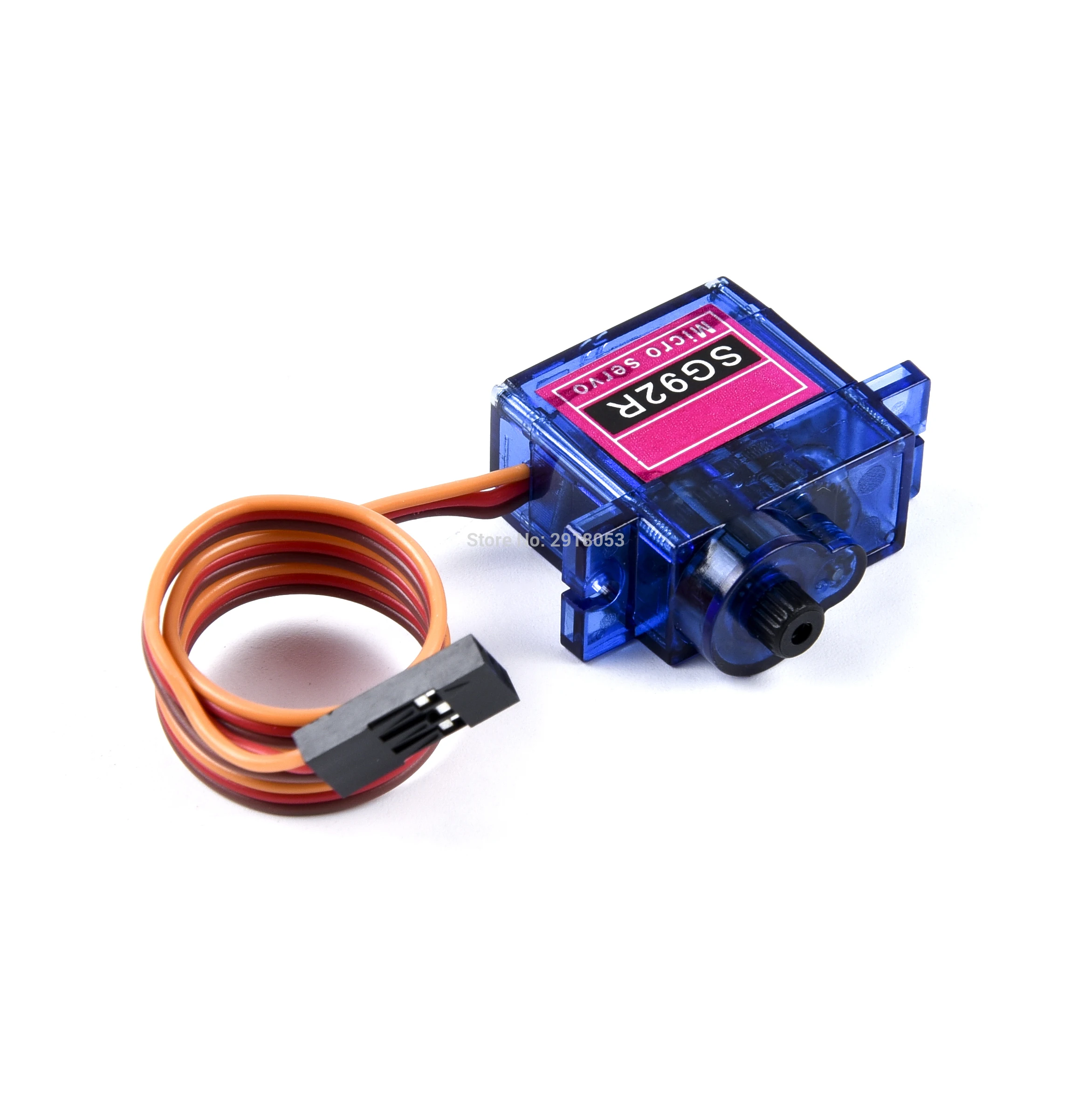 Mini Micro SG92R Digital Servo 9g 4.2V~6V with Nylo Gear 25cm Cable JR Connector for RC Airplane Car Boat Robot Parts | Игрушки и хобби