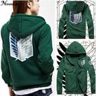 Костюм для косплея аниме атака на Титанов, с капюшоном