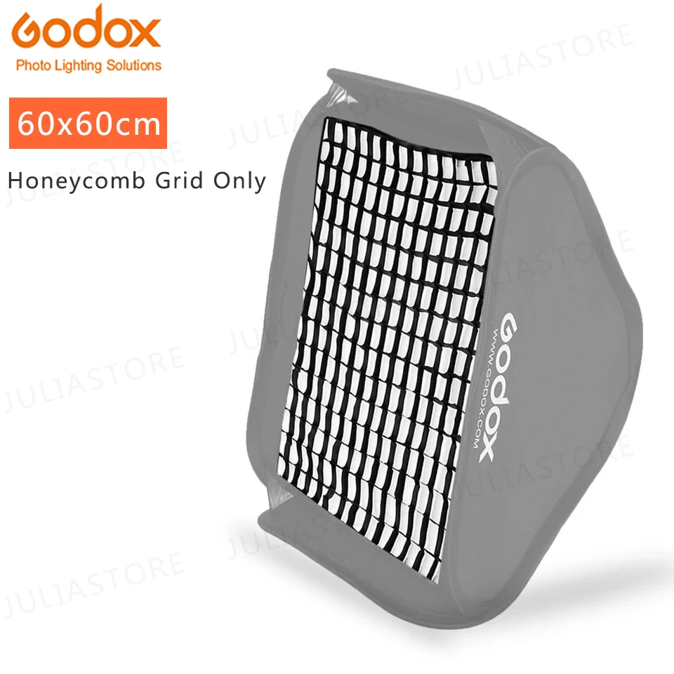 Сотовая сетка Godox 60x60 см/24 &quotx 24&quot для студийной вспышки S type Speedlite софтбокс (только