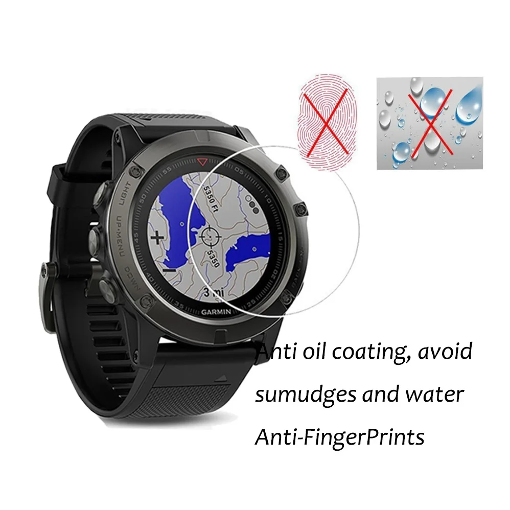 Для Garmin Fenix 5X полное покрытие мягкая ТПУ Защита для экрана с защитой от отпечатков