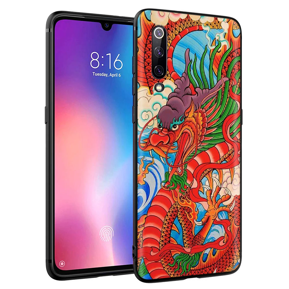 Мягкий чехол YIMAOC из ТПУ с китайским драконом для Xiaomi Redmi mi Note MAX 3 6 6A 7 mi6 mi8 9 se a1 a2 Pro
