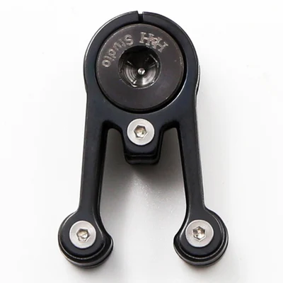 Титановый POM Brompton Stem Catcher-14g(H& H) topeak - Цвет: Черный