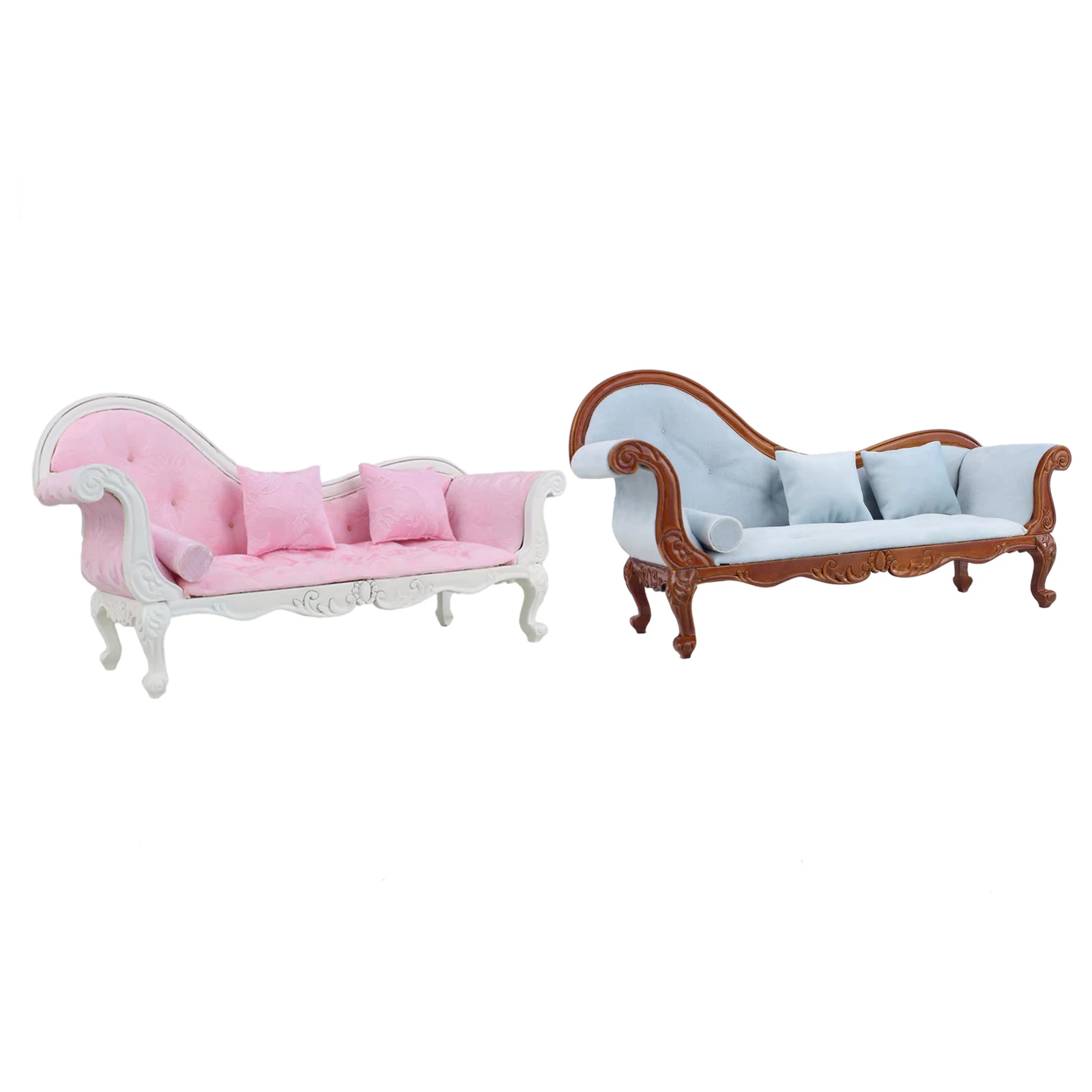 

Dollhouse Sofa Pillow Cute Mini Chair for Living Room Doll House Kids Handcraft Gift