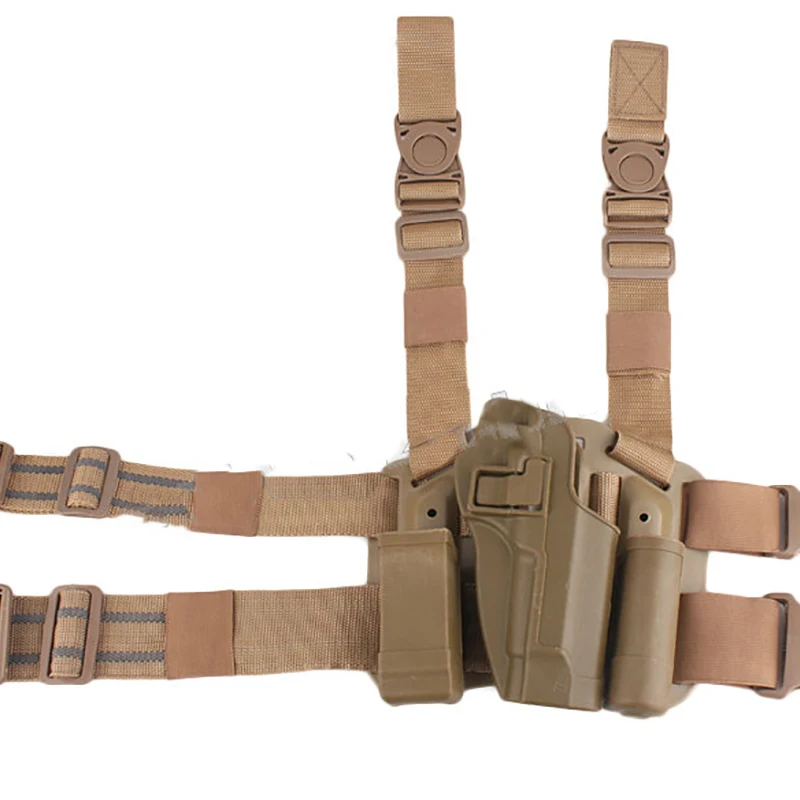

Emersongear Tactical CQC M92 Holster Set Pistol Waist Leg Panel Pouch Hunting Military Airsoft Shooting Training Combat Nylon