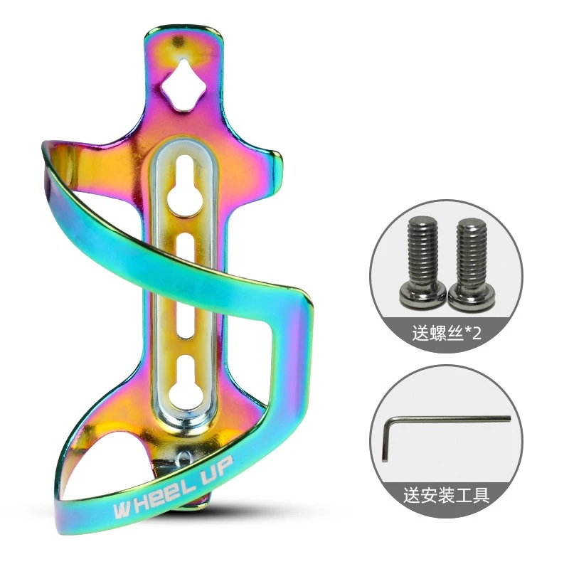 MTB дорожный велосипед цветной держатель для бутылки с водой алюминиевый сплав