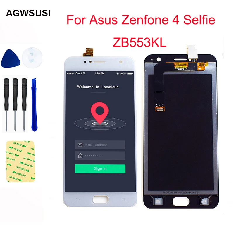 ЖК дисплей для Asus Zenfone 4 Selfie ZB553KL сенсорный ASUS X00LD экран X00LDA + сенсорная панель в