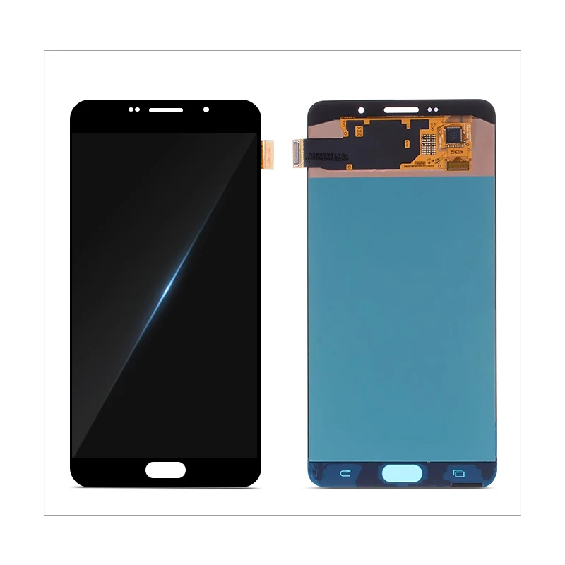 A910 дисплей оригинальный для samsung Galaxy A9 2016 ЖК сенсорный экран дигитайзер Pro A9100