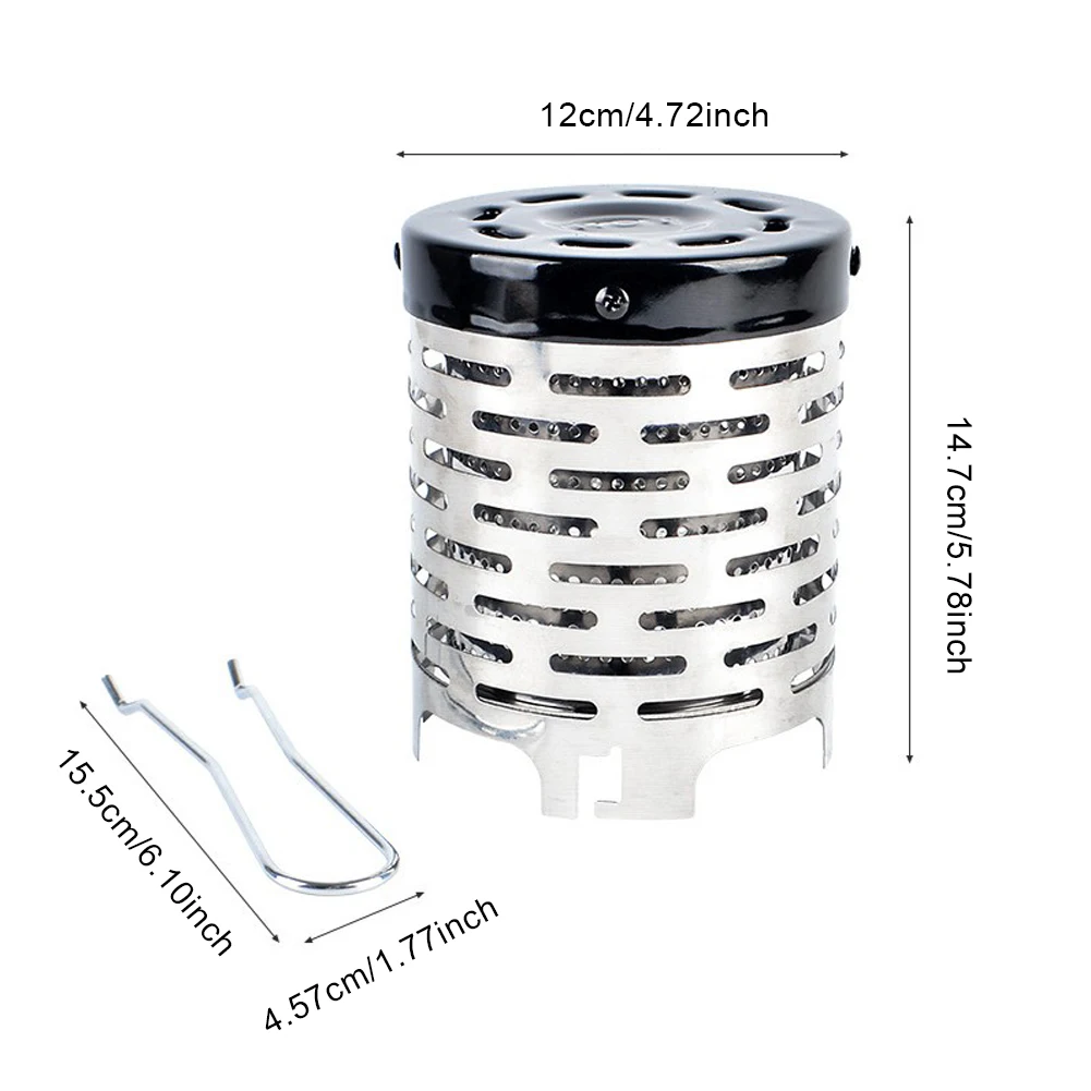 Портативный уличный газовый нагреватель для кемпинга обогреватель плиты