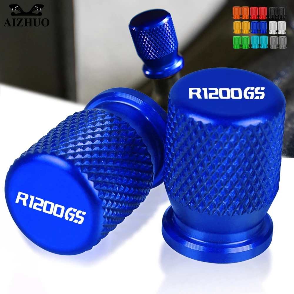 

R1200 GS Motorcycle Accessories CNC Vehicle Wheel Tire Valve Stem Cap Cover FOR BMW R1200GS R 1200GS LC 2004-2018 2017 Universal