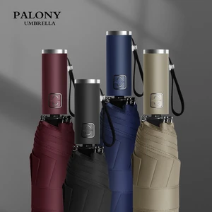 PLONY Wind Resistant Folding Automatic Umbrella Men Luxury Big Windproof Umbrella Rain Women Male Umbrella