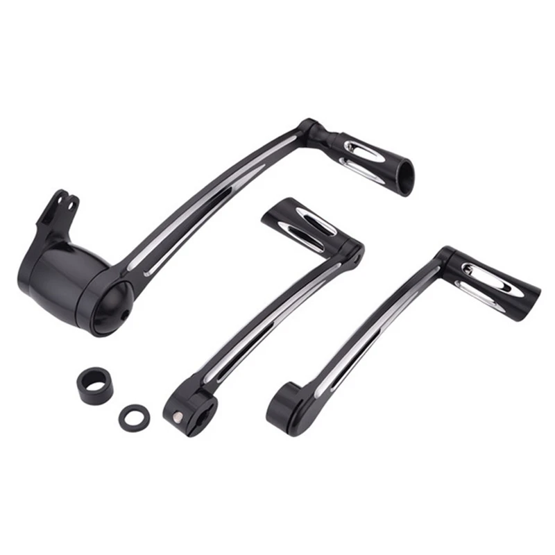 

Motorcycle Heel Toe Shift Lever / Shifter Pegs Brake Arm Pedal Kit for Touring 14-19 Electra Street Glide