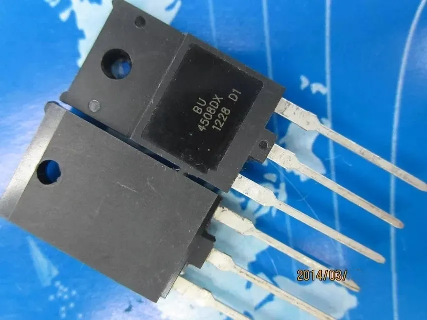 

5PCS BU4508DX BU4508 TO247 Large screen tube with damping line output triode