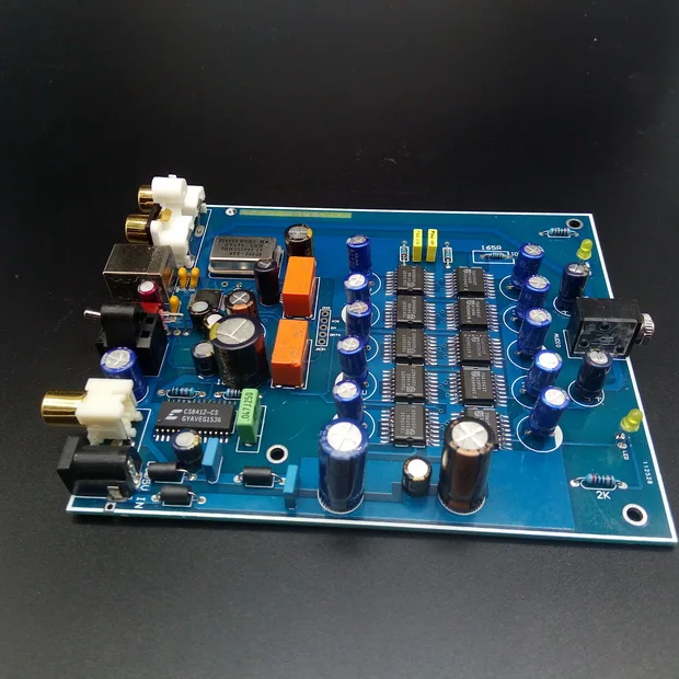 Декодер USB коаксиальный DAC декодер плата Tda1543 восемь и десять параллельных