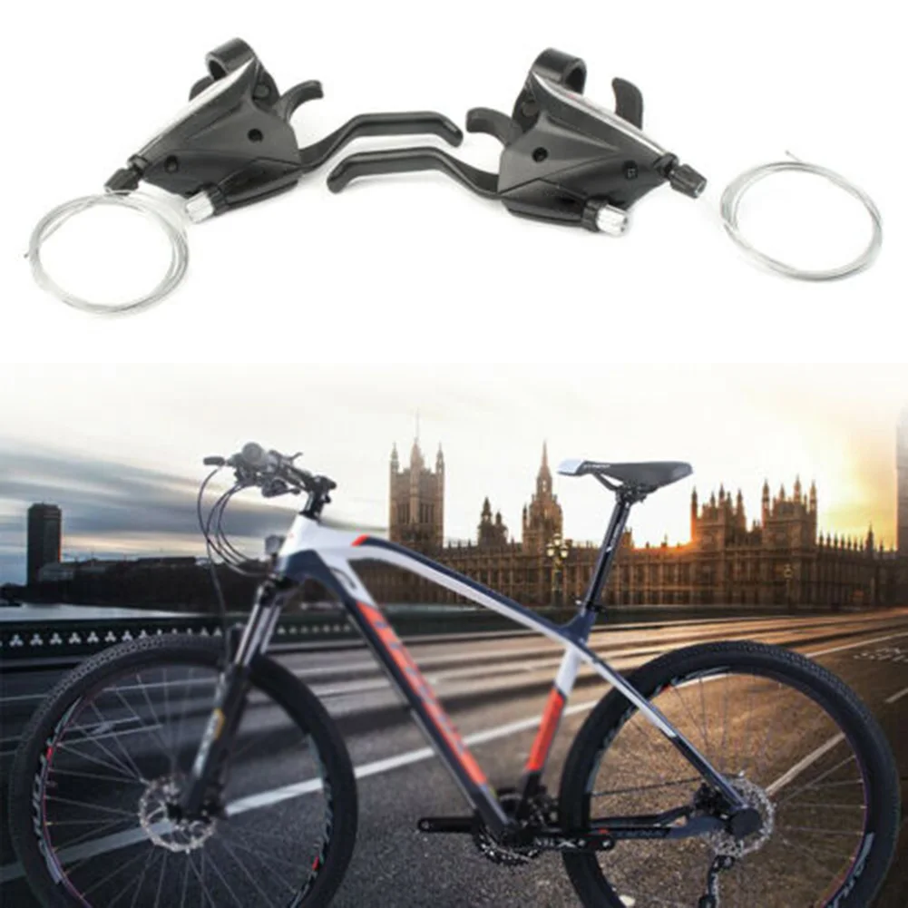 1 пара 3*8 24 Скорость велосипедный тормоз и рычаги переключения передач замена