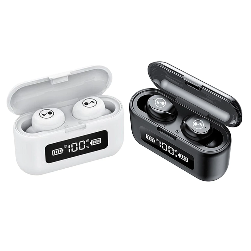 

True Wireless Earbuds Bluetooth 5.0 Headphones in-Ear TWS Earphones
