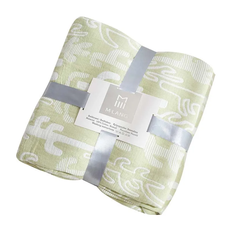 Муслиновое легкое летнее одеяло для кровати дивана хлопковое мягкое теплое