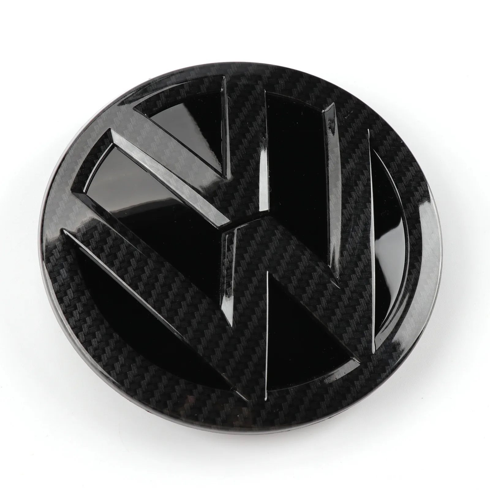 Передняя эмблема из углеродного волокна 137 мм с логотипом автомобиля 3GD 853 601 B для