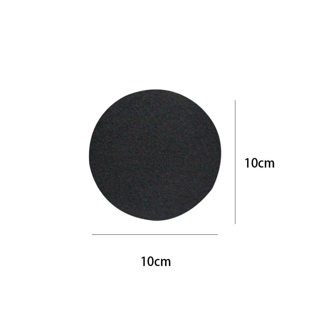 

8Pcs/set Felt Heat Resistant Coasters Absorbent Costers Drink Cup Mat Cup Tableware with Holder Non-slip for Home and Kitchen
