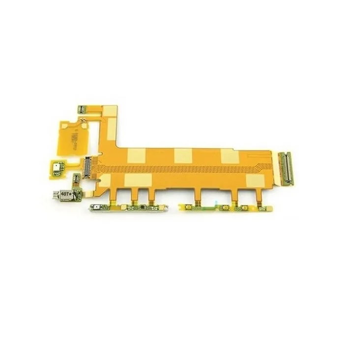 Flex cable for Sony d6603 (Z3) the volume button/Switch/Camera/microphone/vibro plumes backing board | Mobile Phone Cables