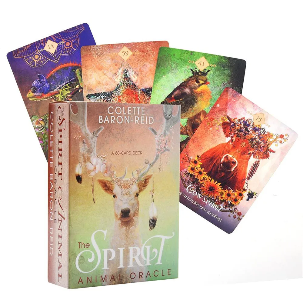 

Divine The Spirit Animal Oracle Cards Necromancy Card Games Sixth Sense Oracle Cards
