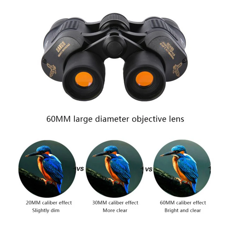 

Hot AD-60x60 Double Cylinder With Telescope Night-Vision 3000M High Definition Waterproof Outdoor Telescope
