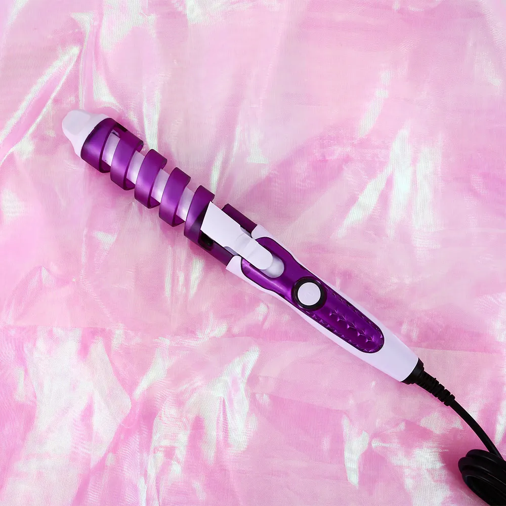 Portable Hair Curler Roller Spiral Curling Iron Salon Electric Hair Curler Beauty Curling Wand Professional Hair Styler Beauty S